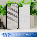 Plastic Blank Sublimation Cell Phone Cover for iPhone Case